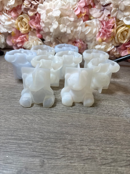 Teddybär-Figur Silikonform – gebraucht (Stückpreis)