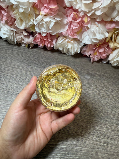 Goldflocken Deko Basteln Resin unbenutzt voll