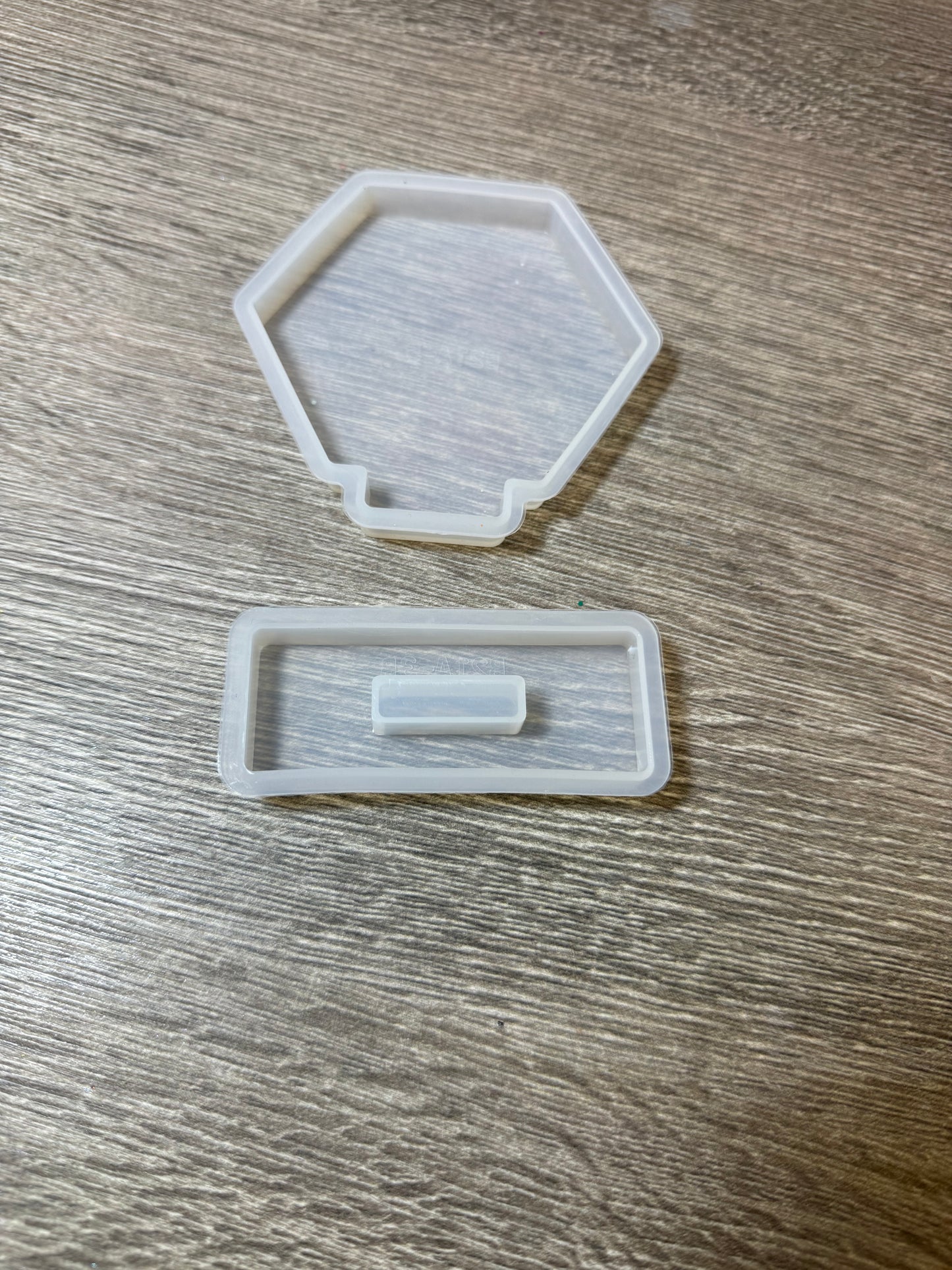 Kleiner Erinnerungsaufsteller Silikonform mit Standfuß neu