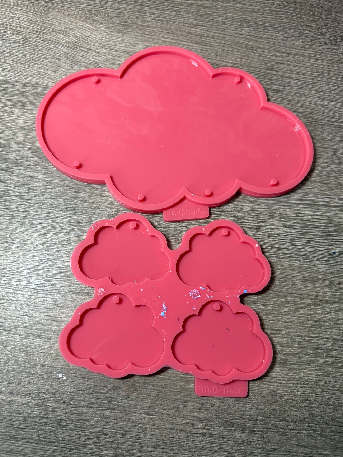 Melb Molds Babywolken Silikonform Set – sehr guter Zustand