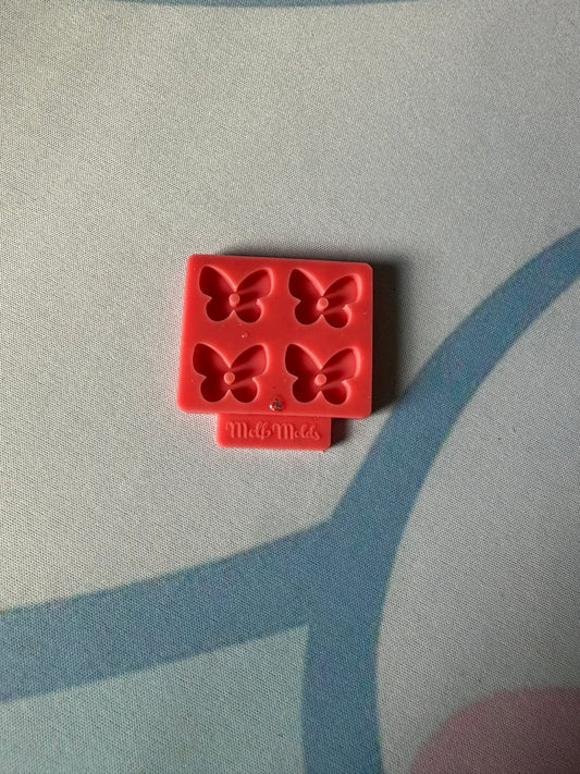 Melb Molds Mini Schmetterling Anhänger-, Ohrring- & Charms-Silikonform – guter Zustand