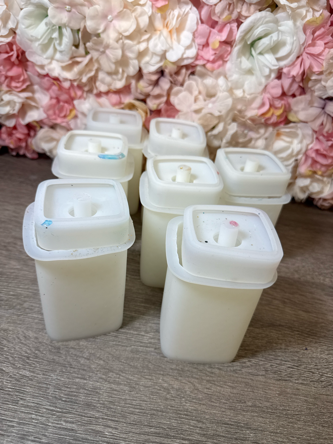 Silikonform Seifenspender eckig – gebraucht