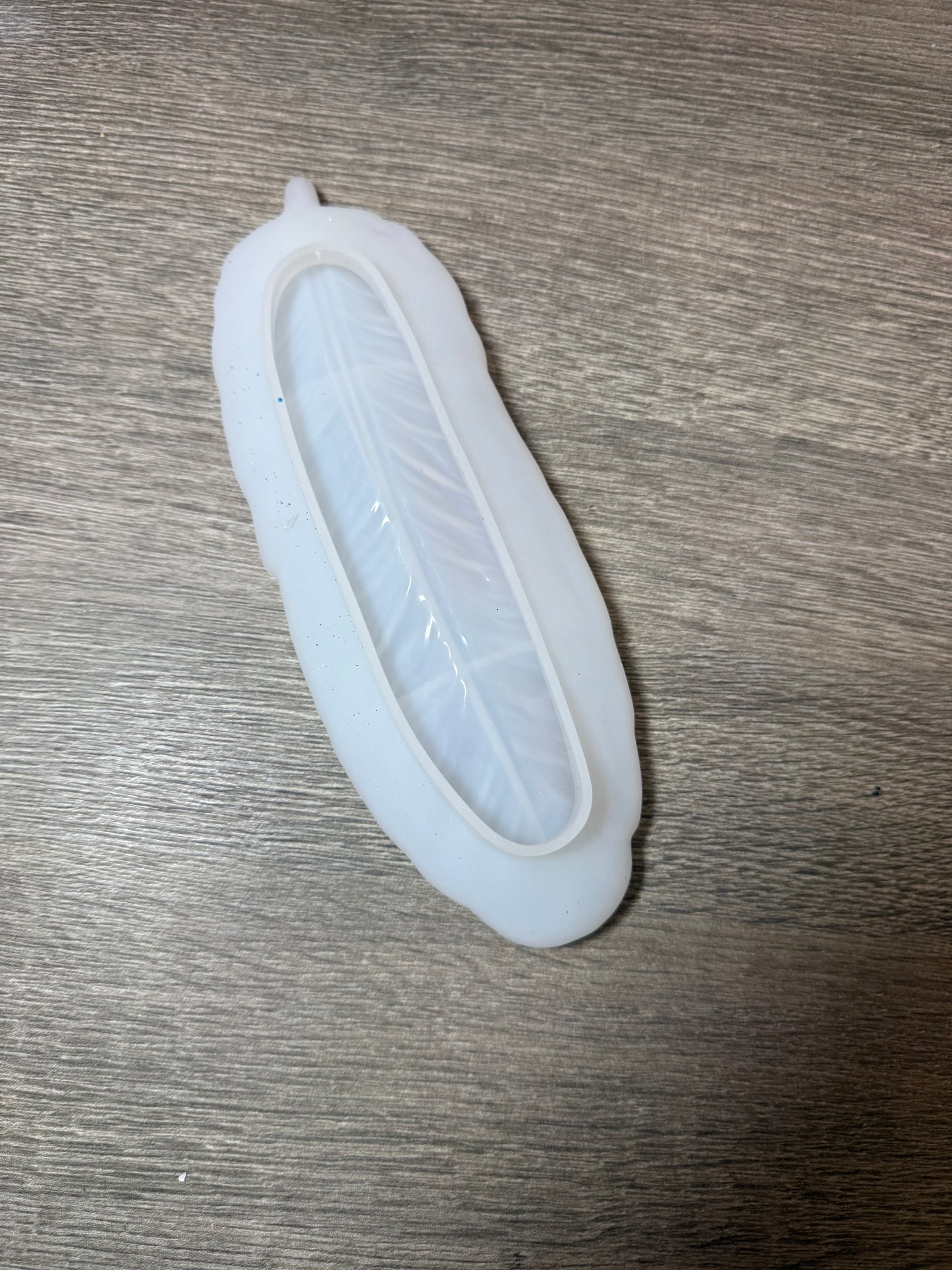 Silikonform Federschmuckschale – sehr guter Zustand