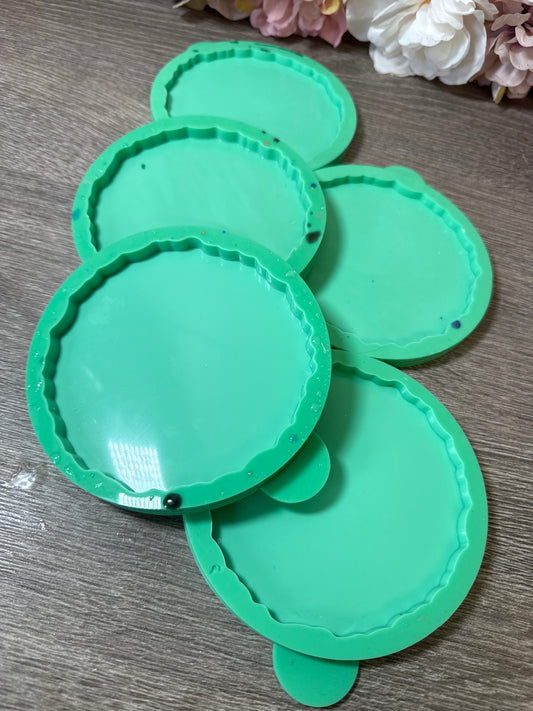 Geoden Untersetzer Silikonform – gebrauchter Zustand – Refloxy – Stückpreis