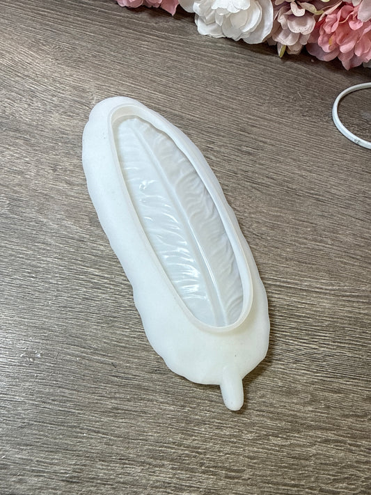 Feder Schmuckschale Silikonform – gebraucht