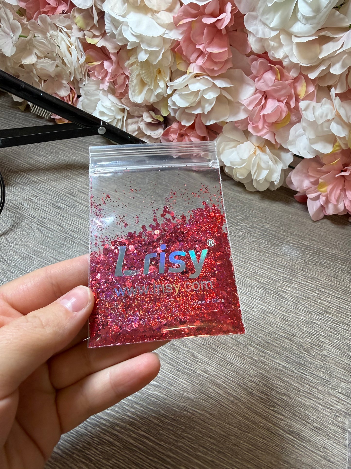 Lrisy Holographic Glitter Gelb/Gold – ca. 5–6 g – neu
