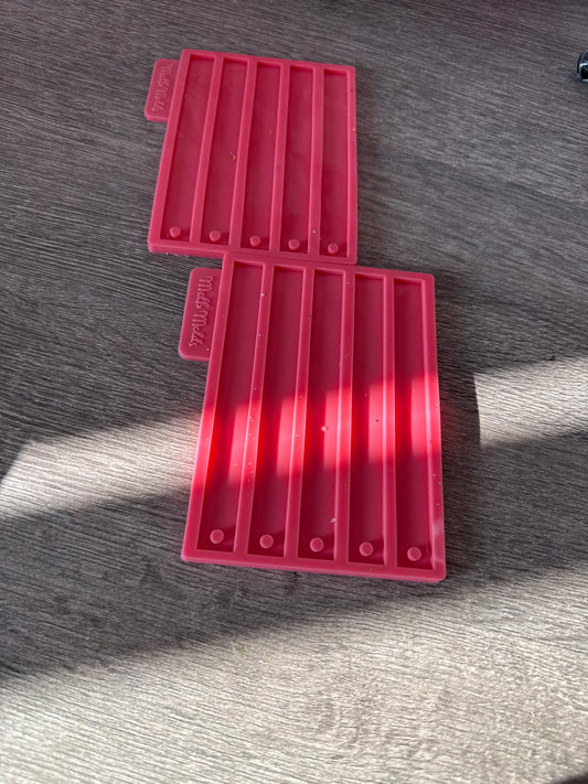 Silikonform dünne Lesezeichen von melbmolds, gebraucht, Stückpreis