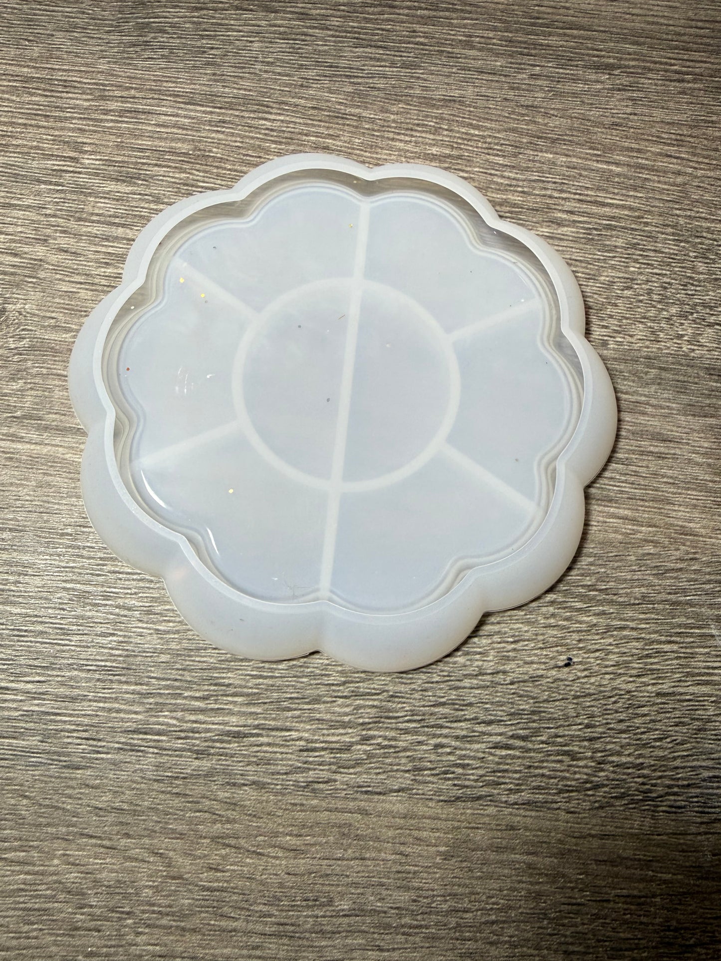 Blumen Tablett Silikonform – sehr guter Zustand (1× benutzt)