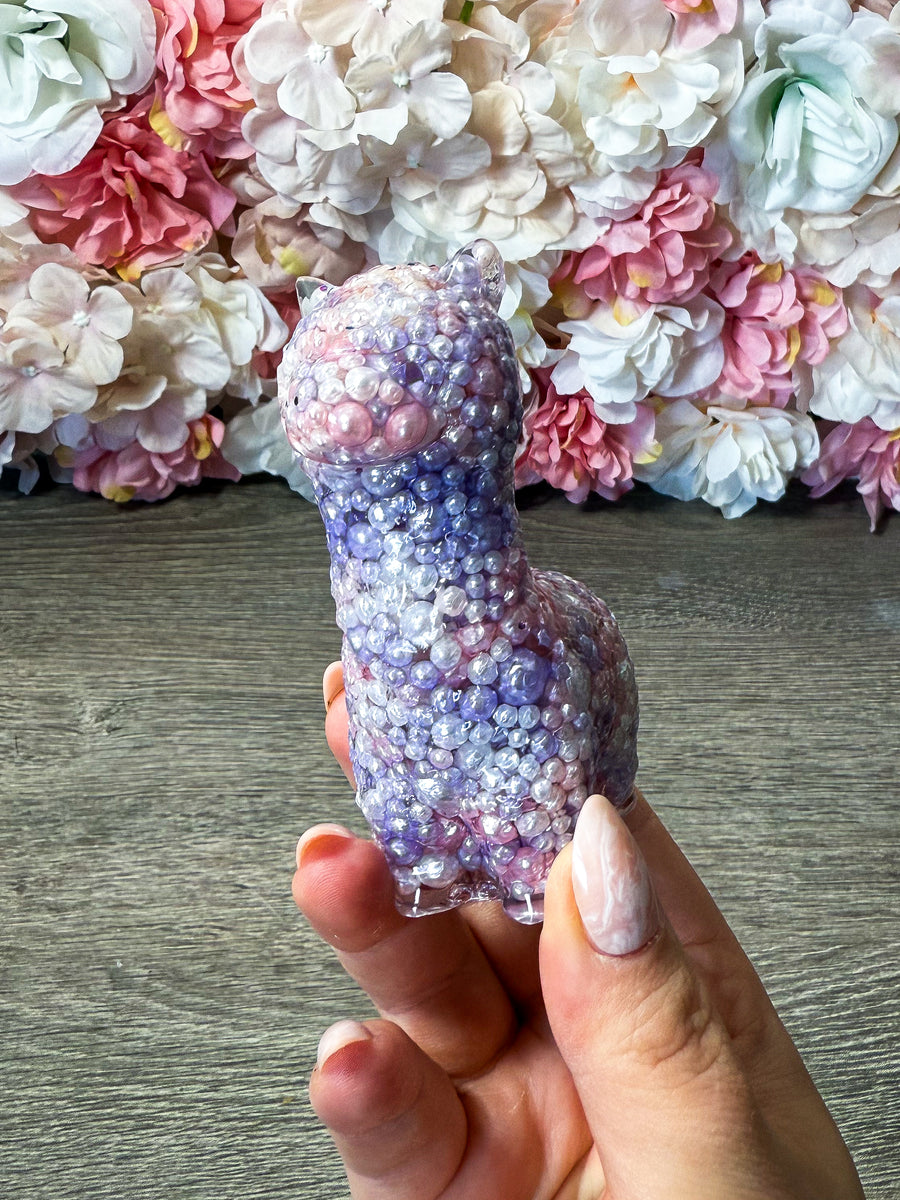 Figur Alpaka in verschiedenen Designs