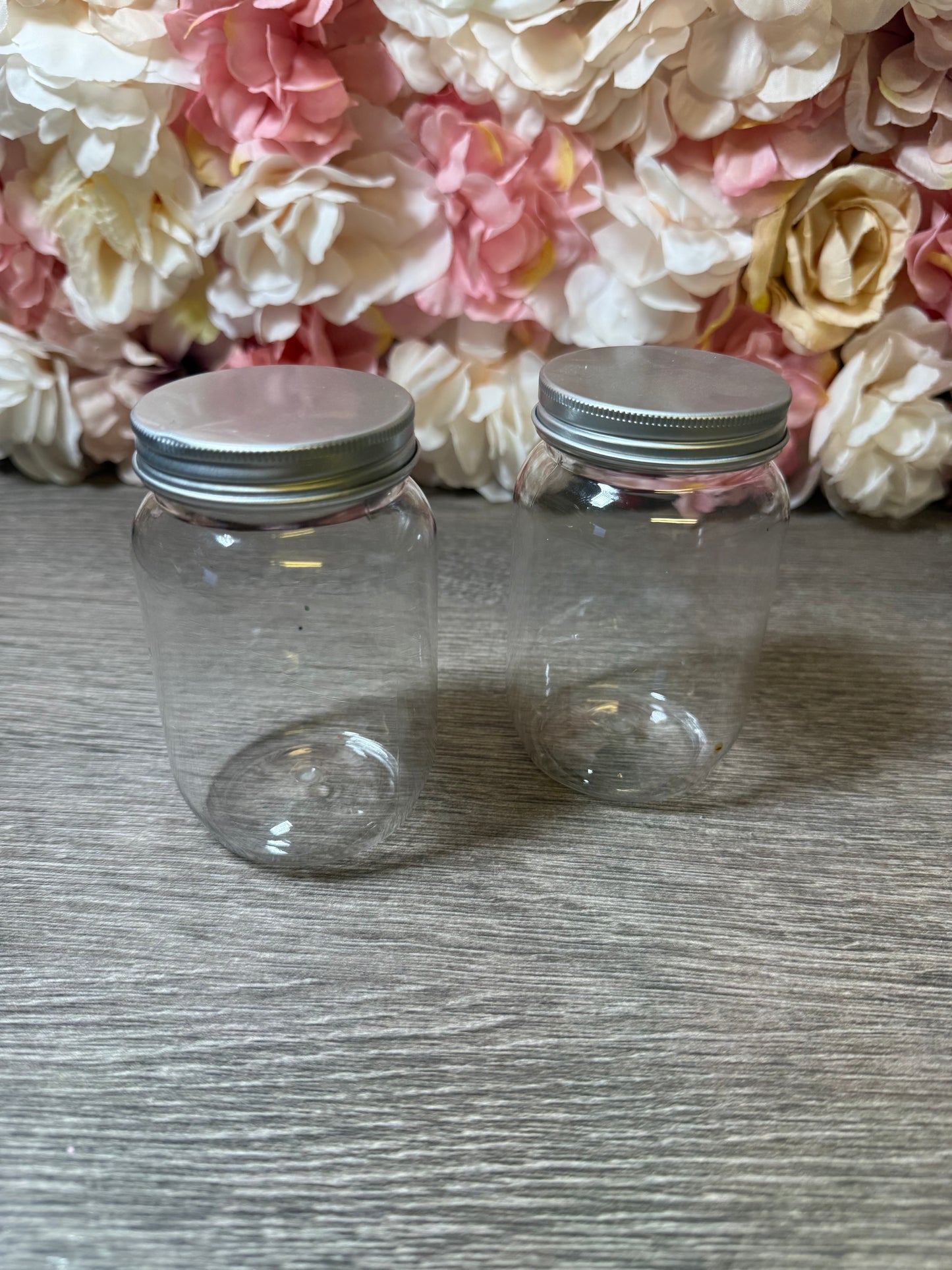 Kunststoff Vorratsglas Schraubglas mit Deckel 10 cm Stückpreis