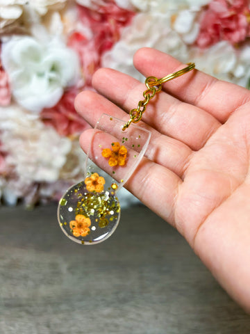 EInkaufswagenlöser mit Blumen