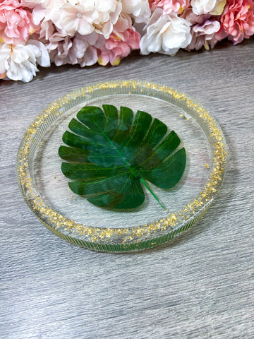 Tablett "Monstera"