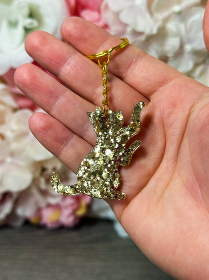 Schlüsselanhänger Katze in verschiedenen Designs