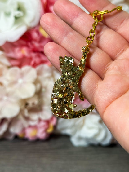 Schlüsselanhänger Katze in verschiedenen Designs