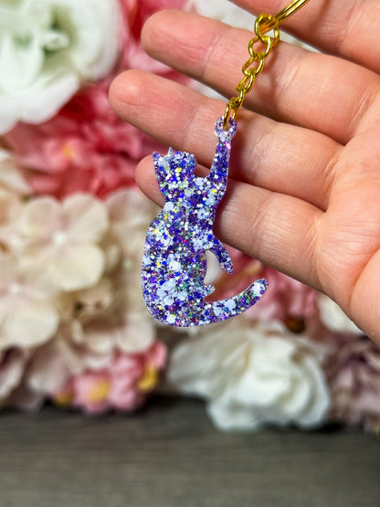 Schlüsselanhänger Katze in verschiedenen Designs