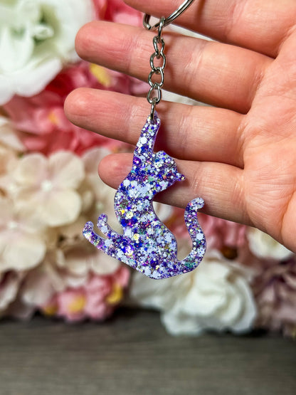 Schlüsselanhänger Katze in verschiedenen Designs