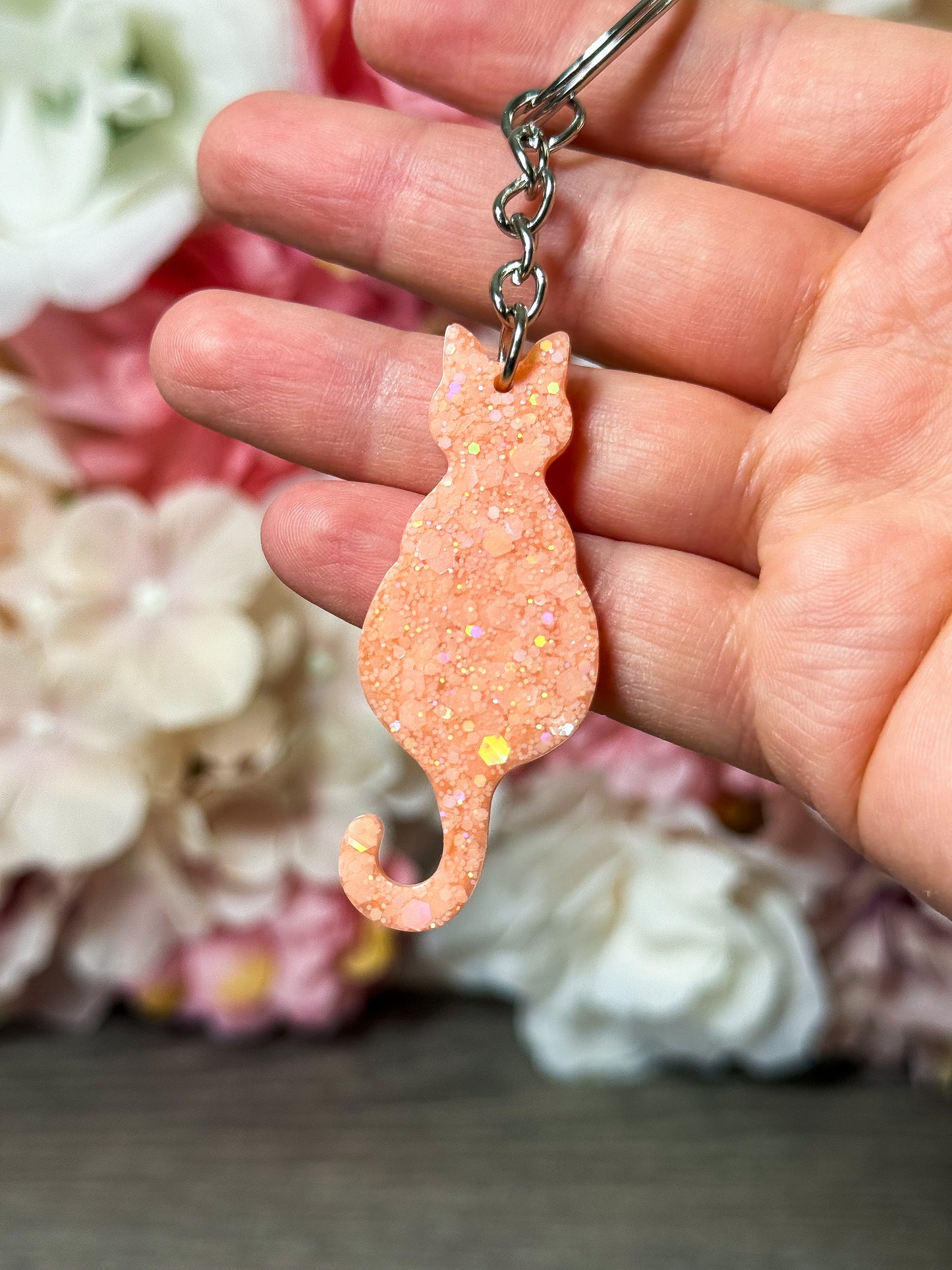 Schlüsselanhänger Katze in verschiedenen Designs