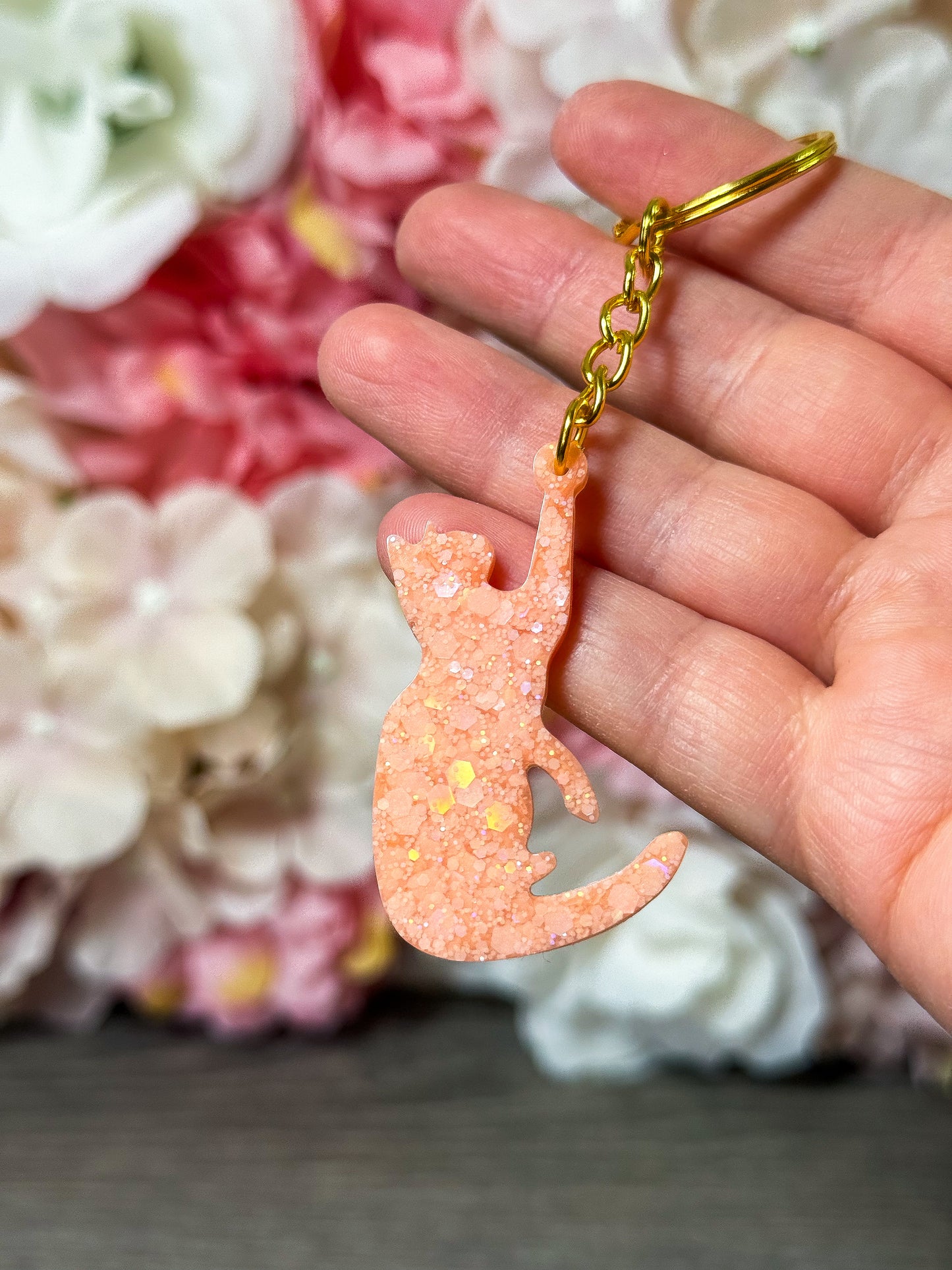 Schlüsselanhänger Katze in verschiedenen Designs