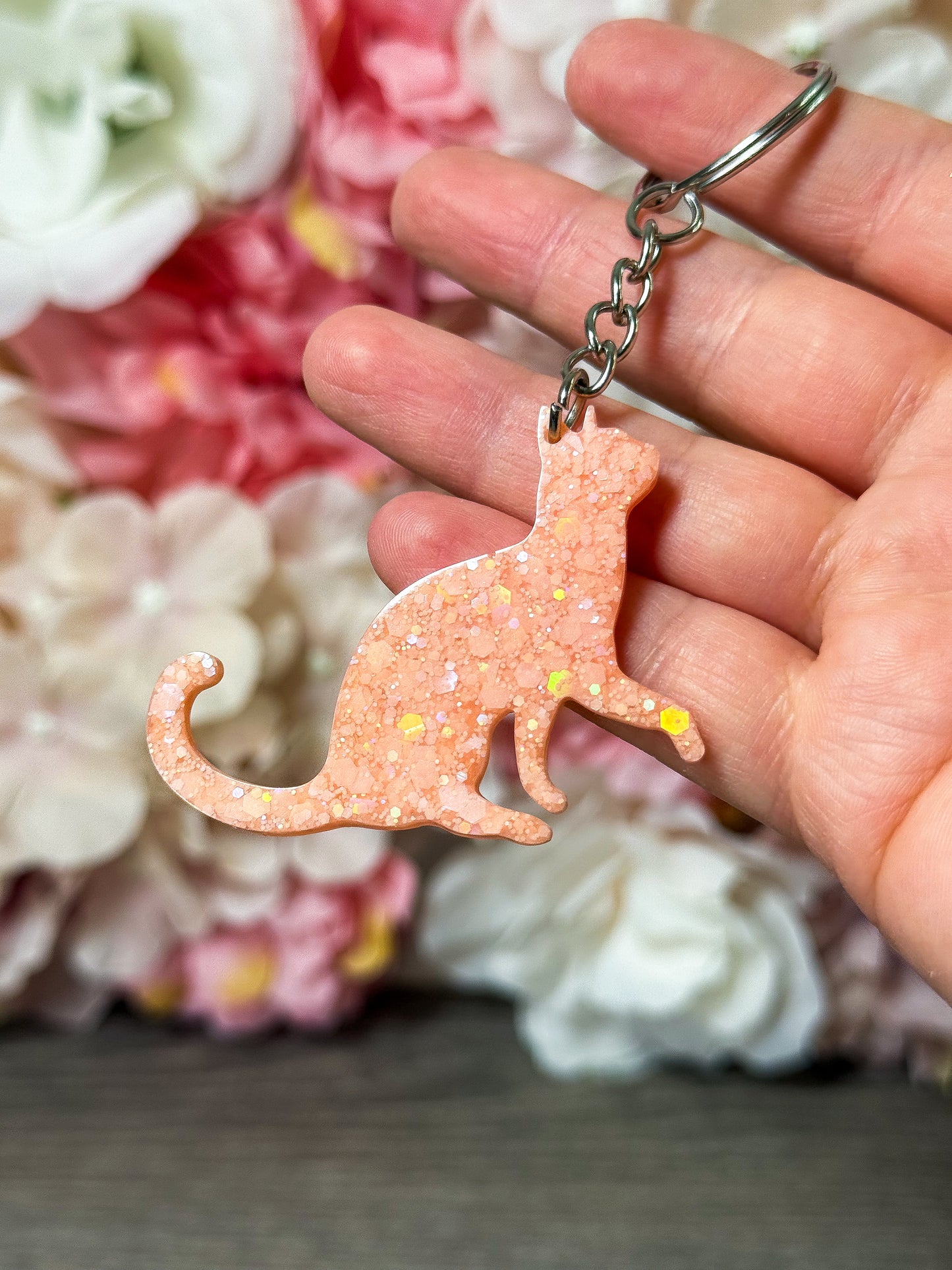 Schlüsselanhänger Katze in verschiedenen Designs