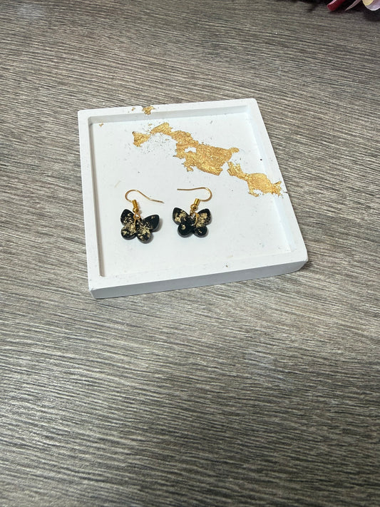 Ohrringe (Achtung Modeschmuck) Schmetterlinge