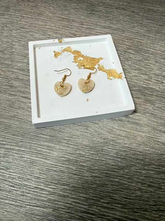 Ohrringe (Achtung Modeschmuck) Herzen