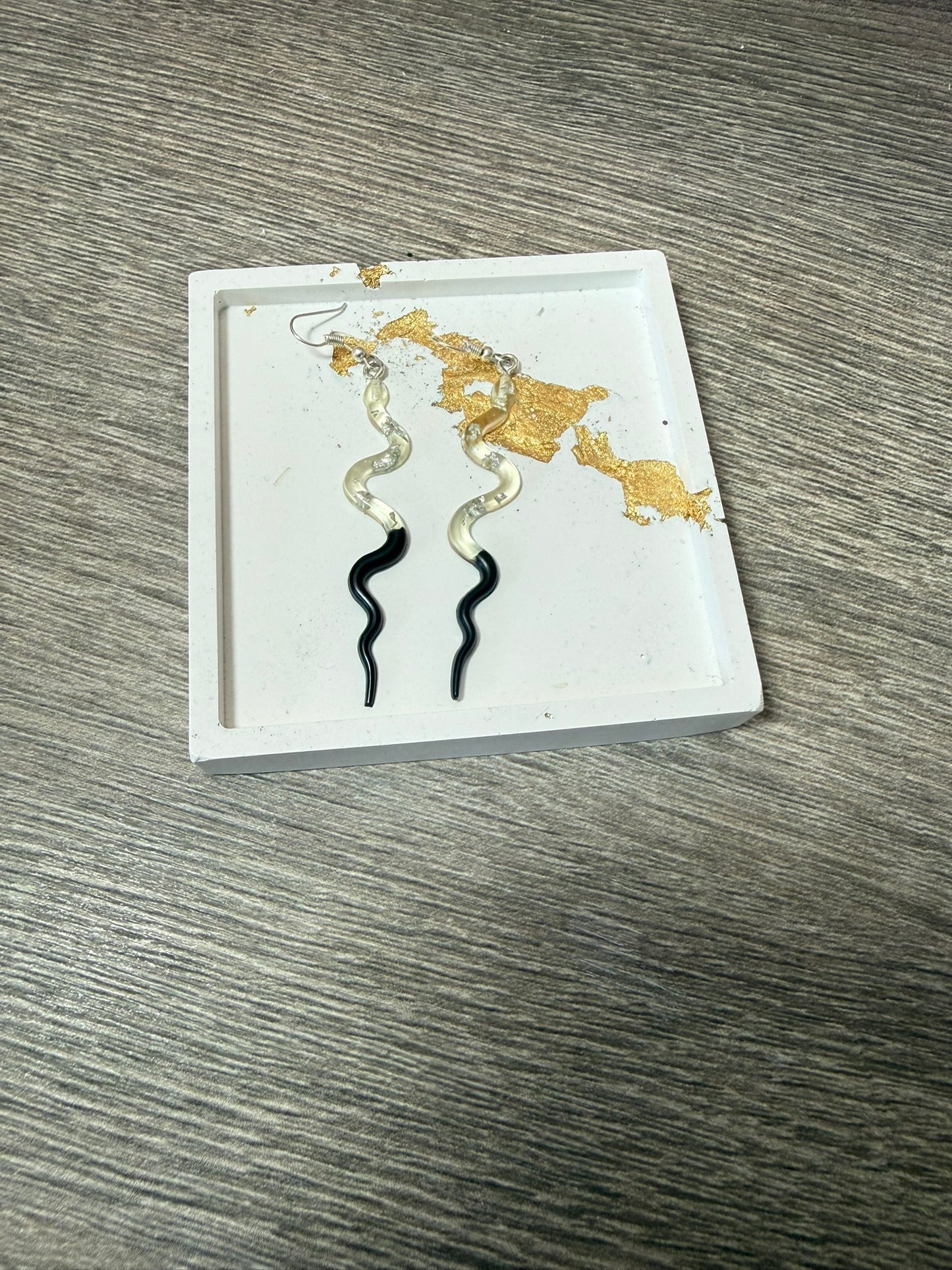 Ohrringe (Achtung Modeschmuck) Schlangen