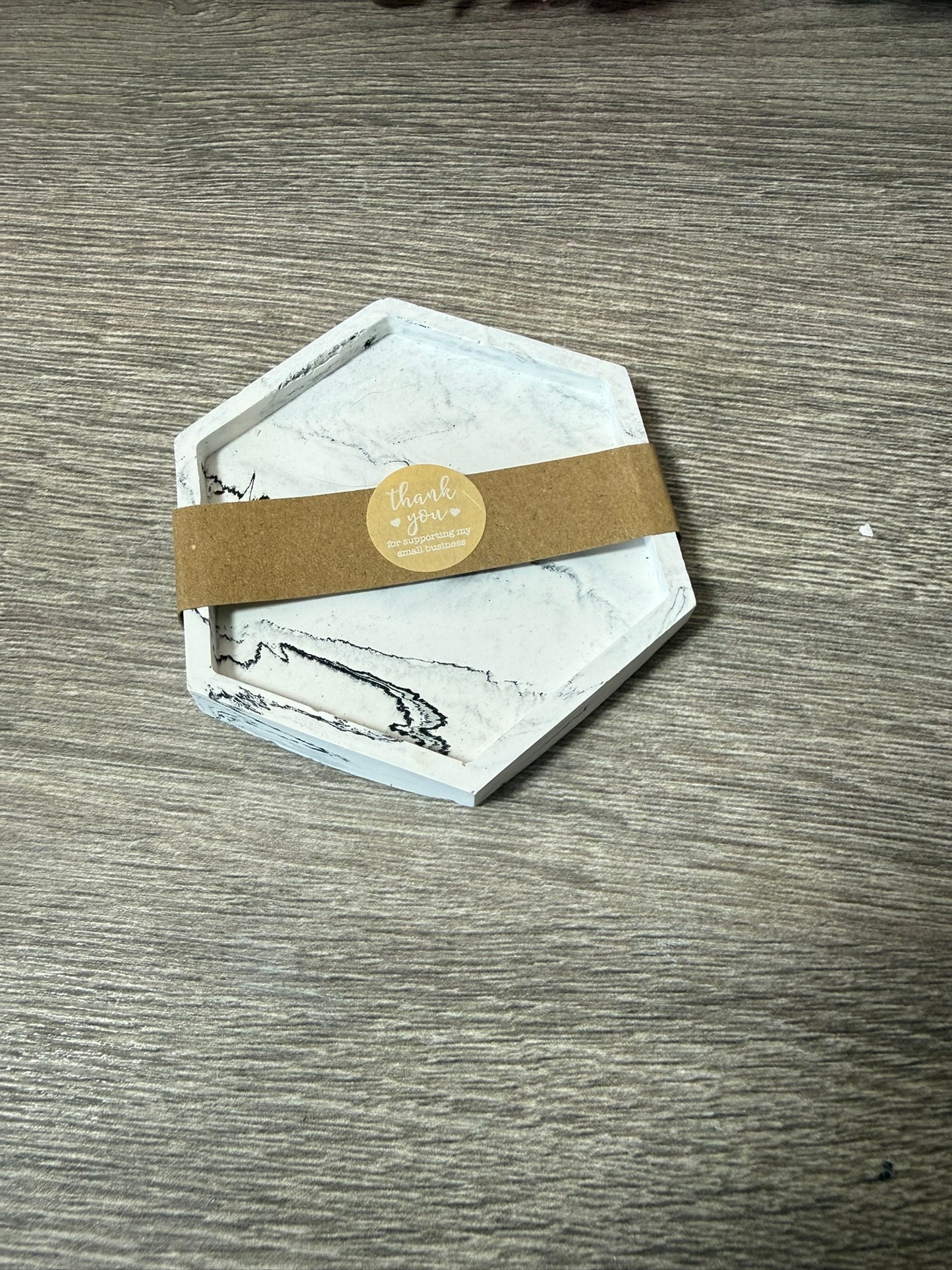 Untersetzer /Schmucktablett aus Raysin