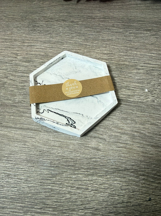 Untersetzer /Schmucktablett aus Raysin