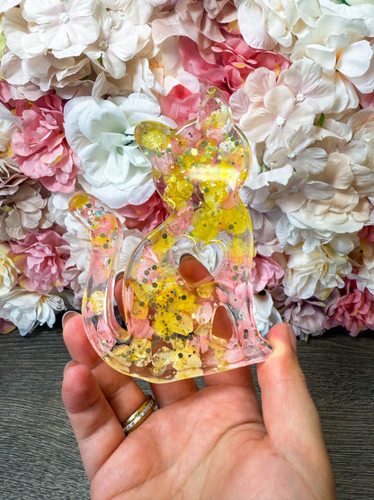 Figur 2D-Katze in verschiedenen Designs