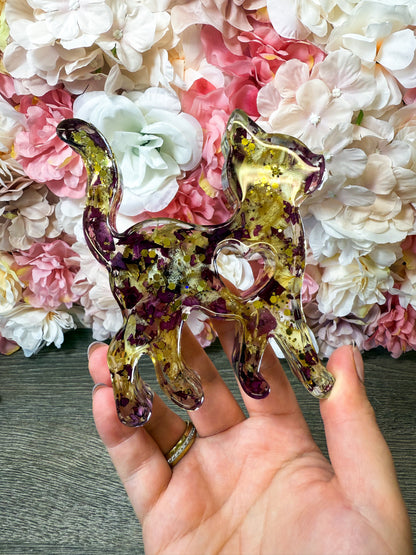 Figur 2D-Katze in verschiedenen Designs