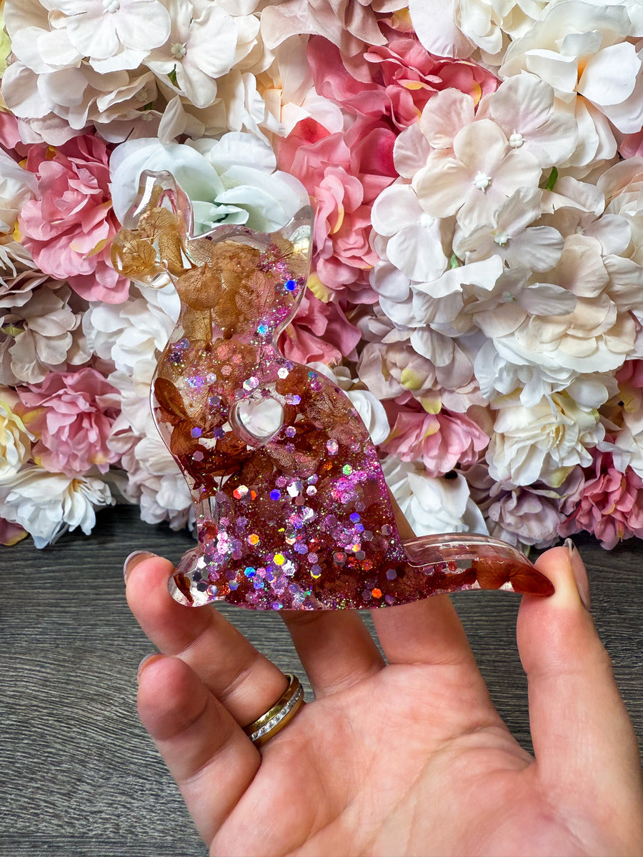 Figur 2D-Katze in verschiedenen Designs