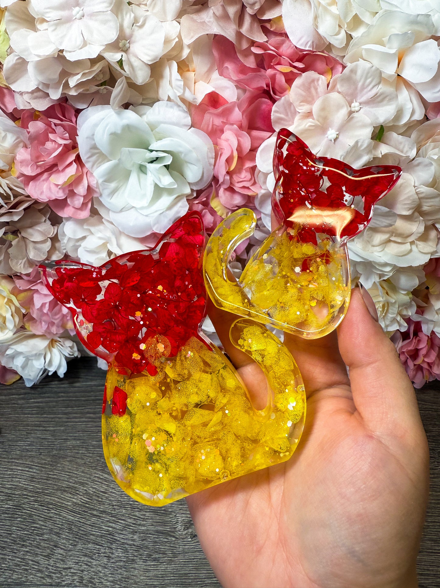 Figurenset 2D-Katzen in verschiedenen Designs