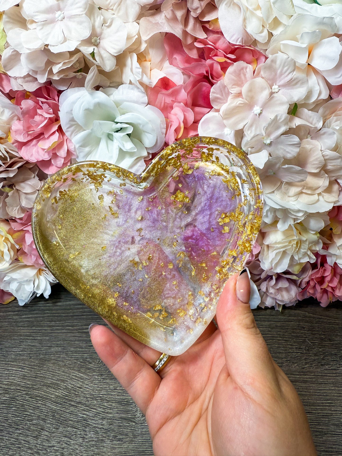 Tablett Herz in verschiedenen Designs