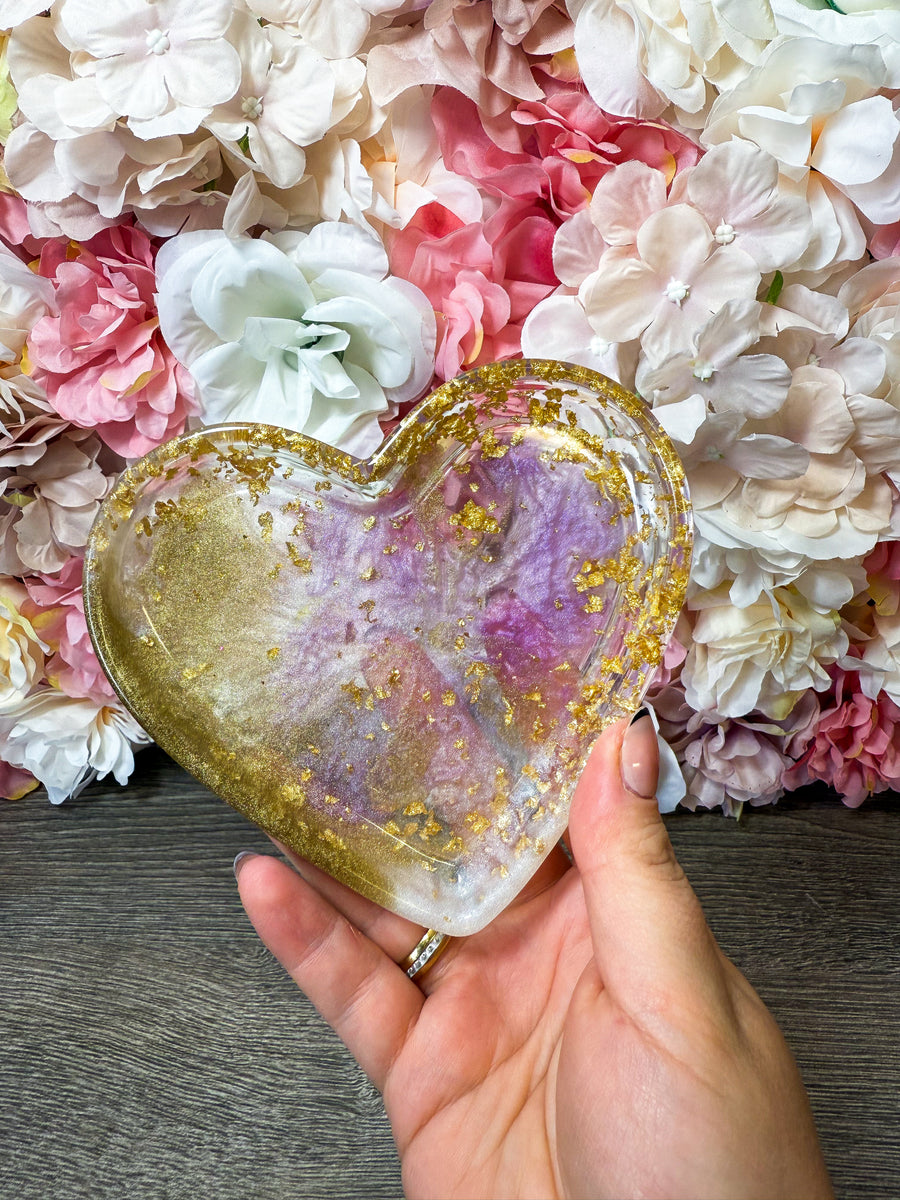 Tablett Herz in verschiedenen Designs