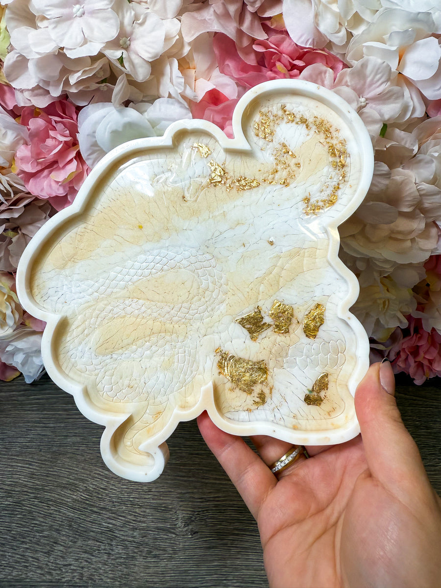 Tablett Schädel/Schlange n verschiedenen Designs