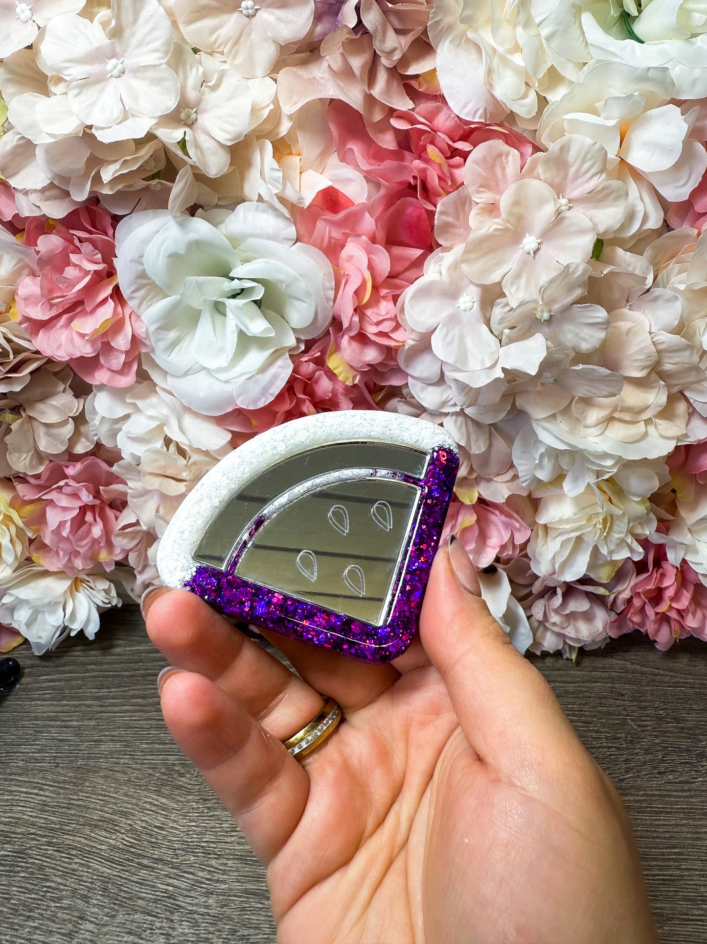 Taschenspiegel in verschiedenen Designs