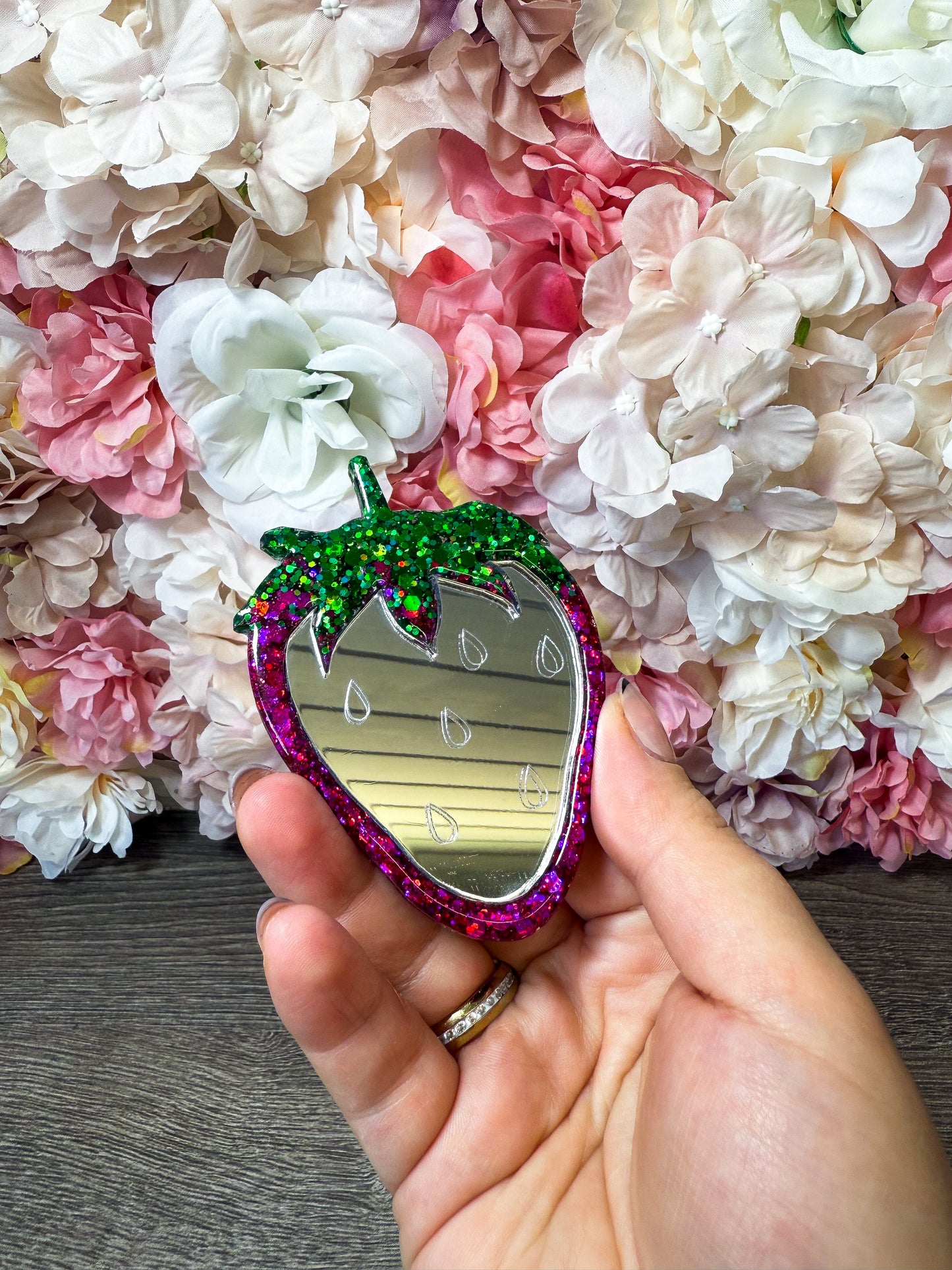 Taschenspiegel in verschiedenen Designs