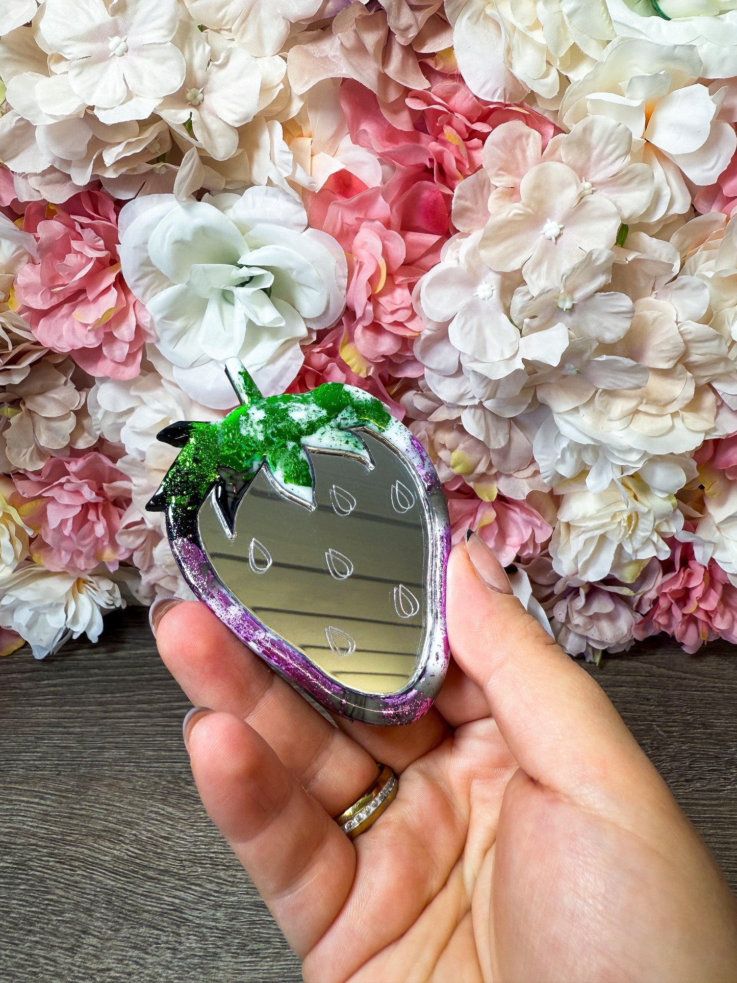 Taschenspiegel in verschiedenen Designs