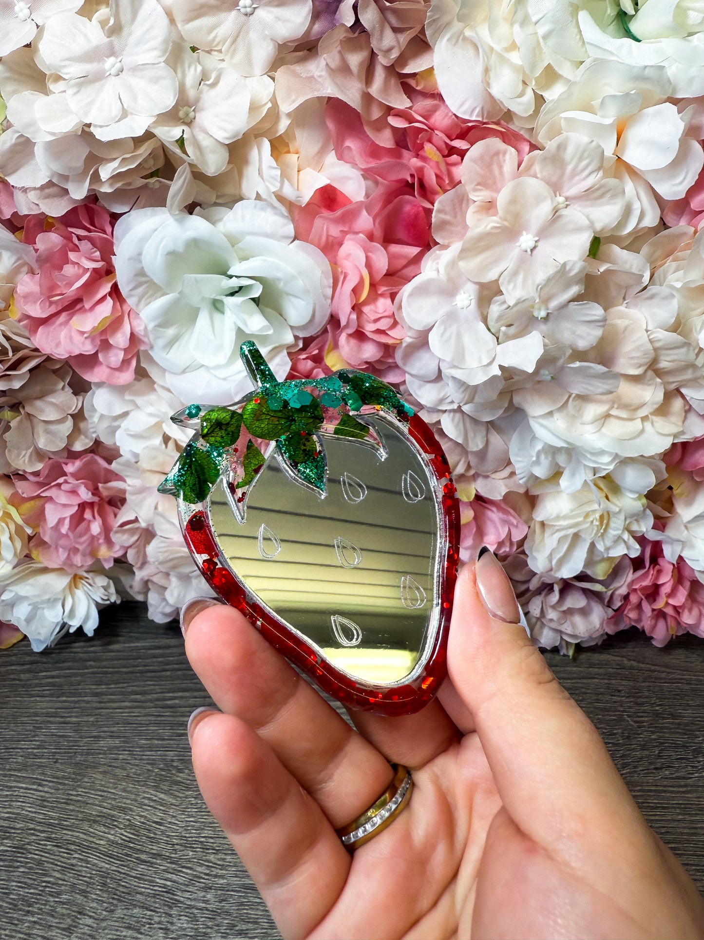 Taschenspiegel in verschiedenen Designs