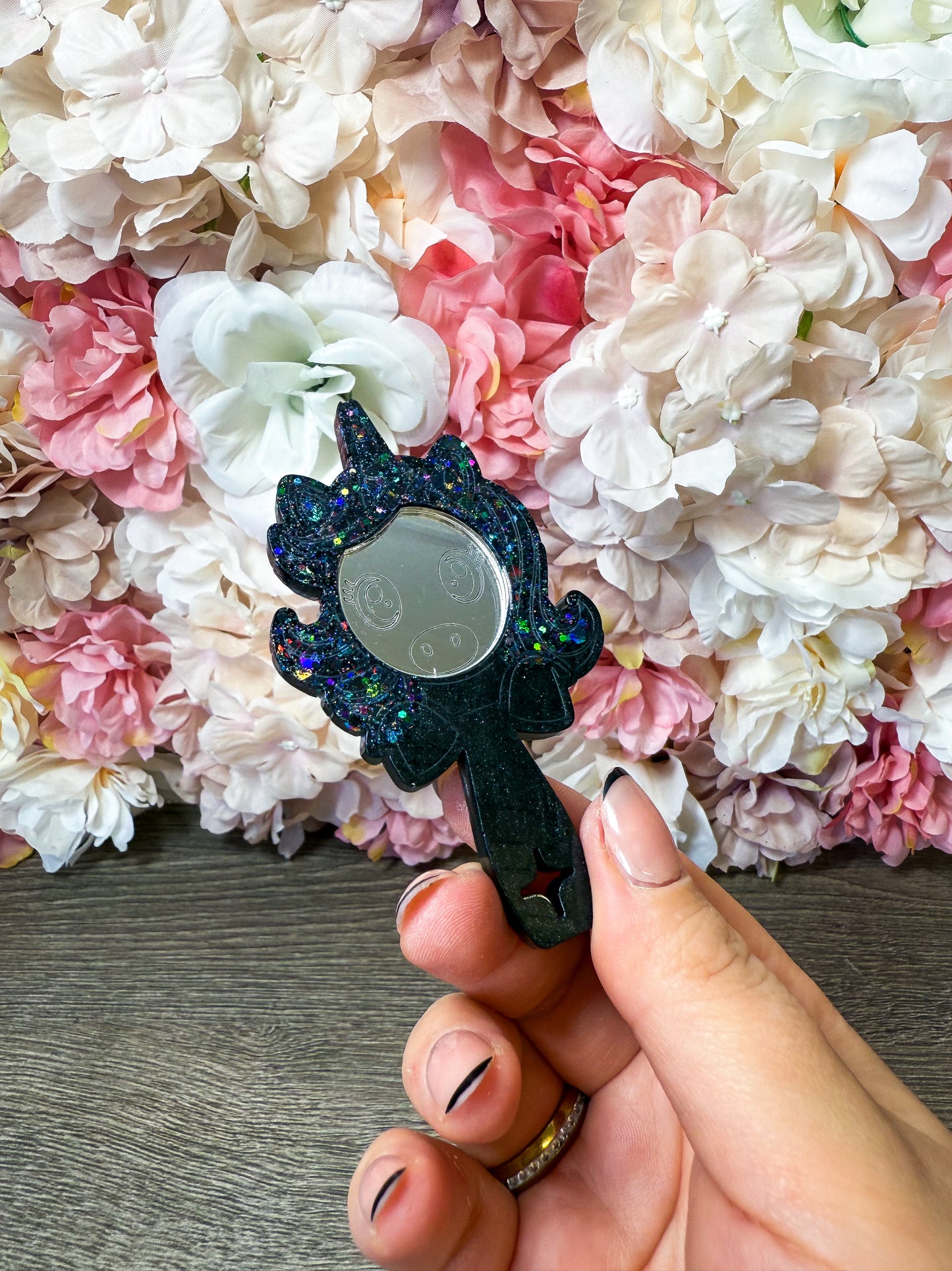 Mini Handspiegel in verschiedenen Designs