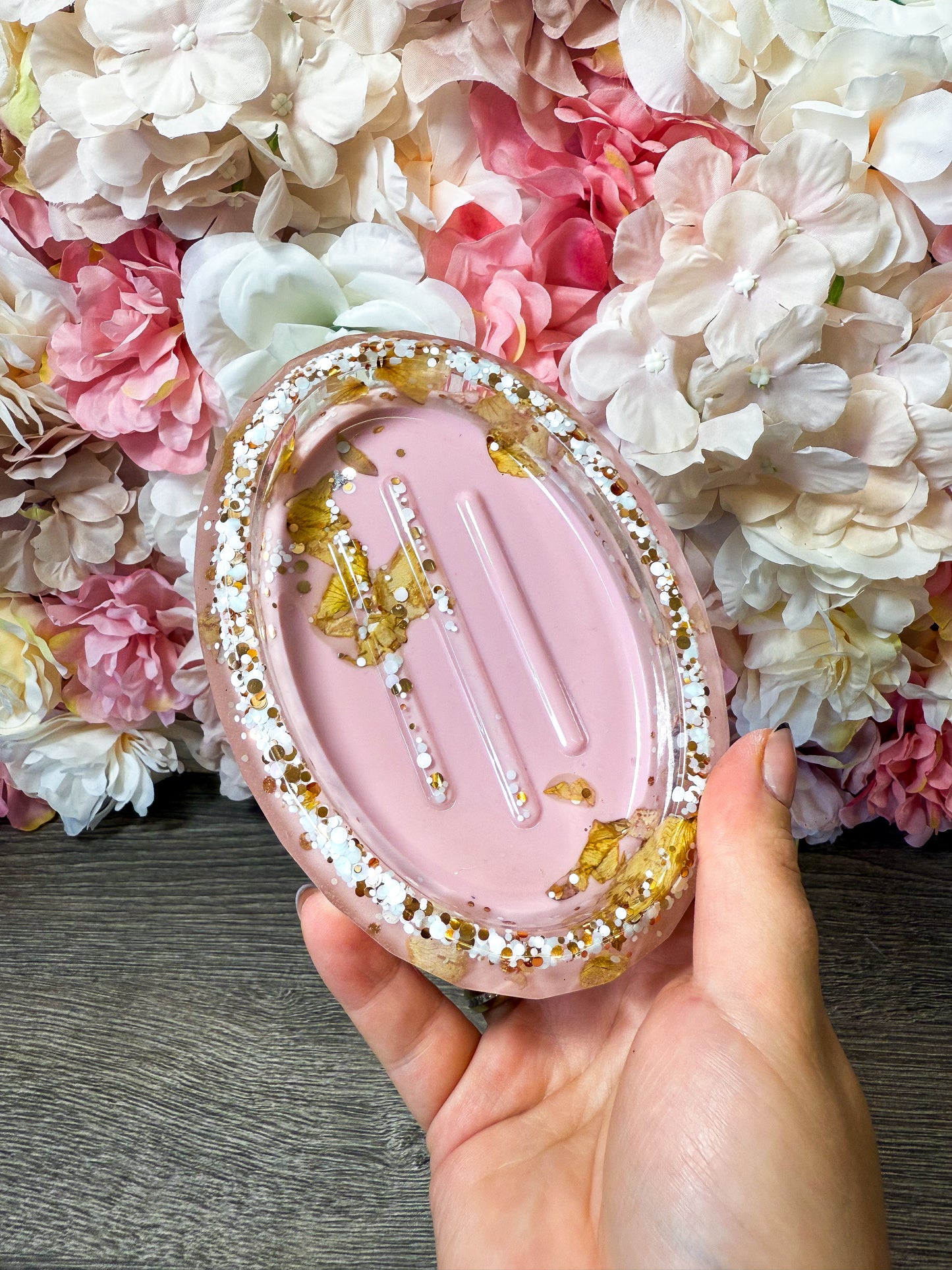 Seifenschalen in verschiedenen Designs