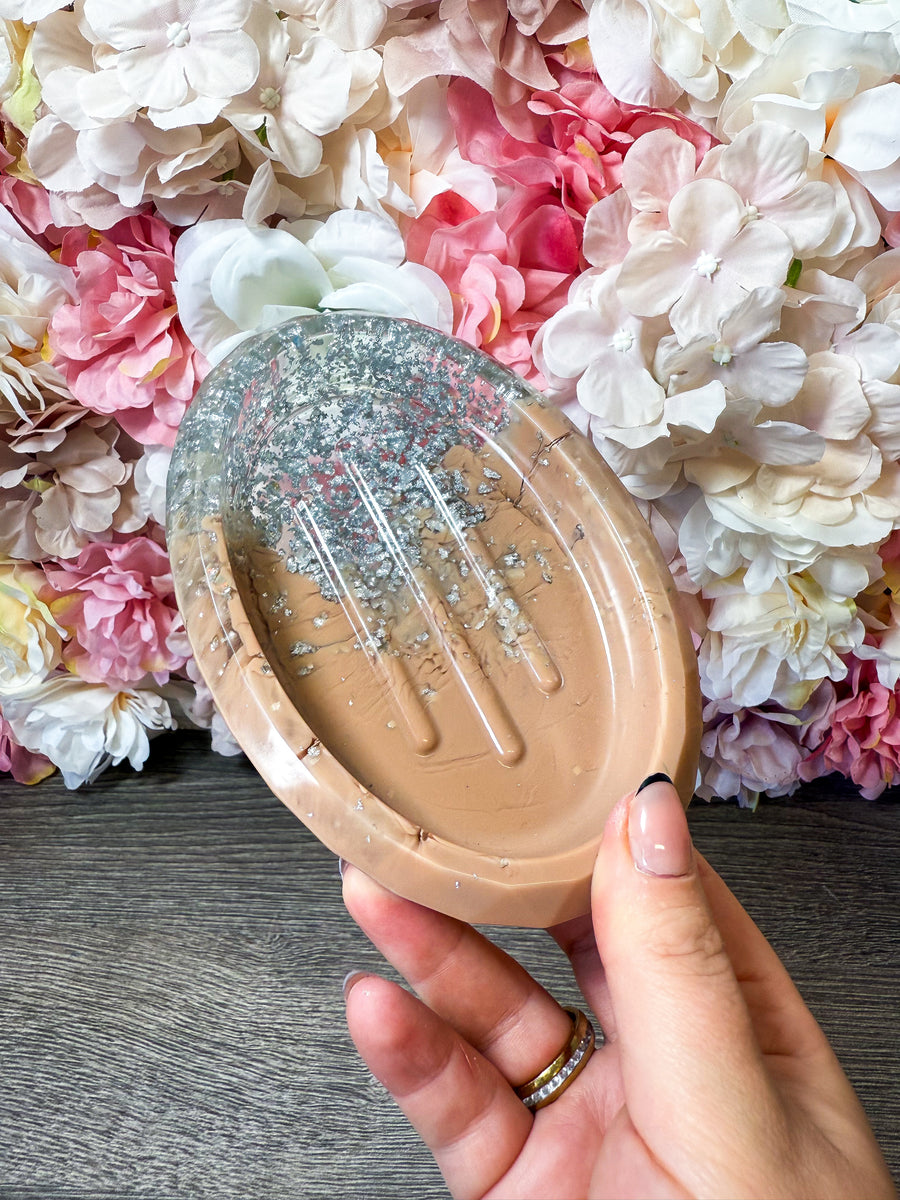 Seifenschalen in verschiedenen Designs