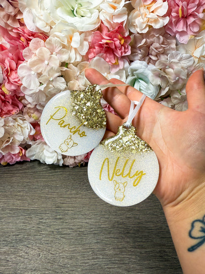 Tannenbaumschmuck mit Personalisierung