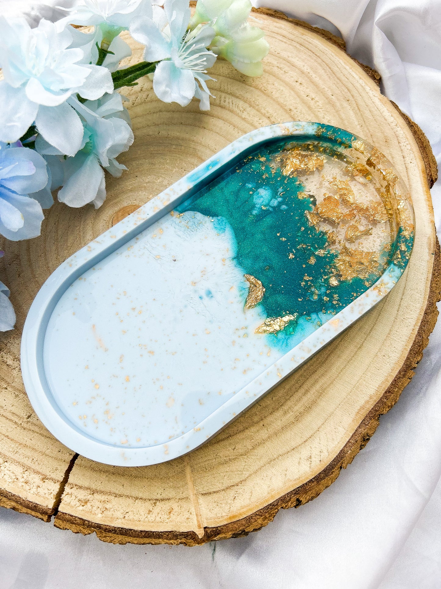 Handgefertigtes Tablett in in deiner Wunschfarbe