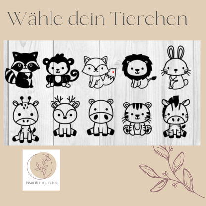 Personalisierte Babywolke mit Namen – handgefertigte Geburtswolke aus Resin mit Geburtsdaten (Wanddekoration Baby)