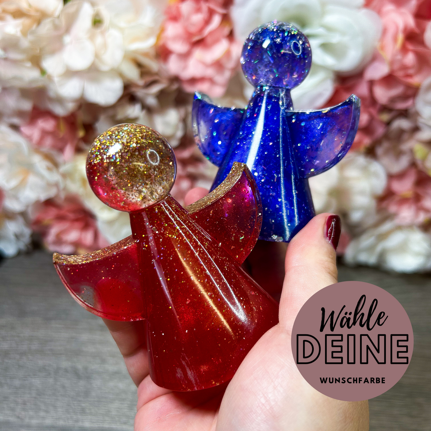 Figur "Engel" in deiner Wunschfarbe