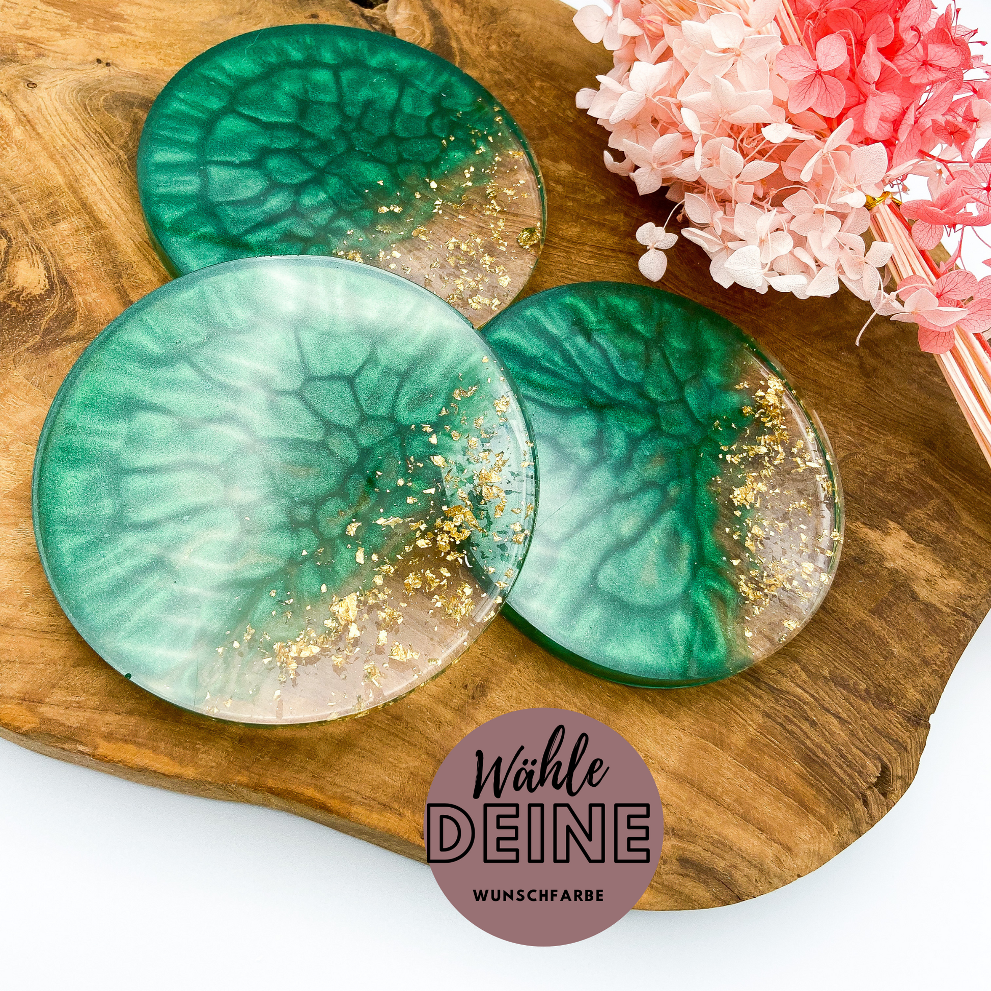 Kaufen Sie Runde Glas Untersetzer