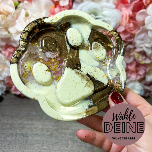 Tablett "Pfote" in deiner Wunschfarbe