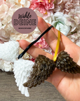 Tannenbaumschmuck "Flügel" in deiner Wunschfarbe