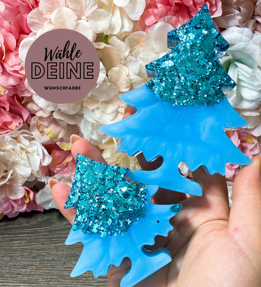 Figurenset "2D-Tannenbäume"  in deiner Wunschfarbe